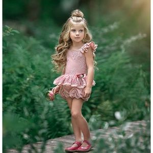 DOLLCAKE - Lucy Romper - Size 8